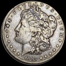 1884-S Silver Morgan Dollar LIGHTLY CIRCULATED