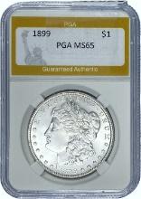 1899 Morgan Dollar PGA MS65