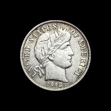 1912-S Silver Barber Dime UNCIRCULATED