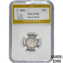 1883 Hawaii 10C PGA XF40