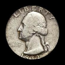 1932-S Silver Washington Quarter LIGHTLY CIRCULATED
