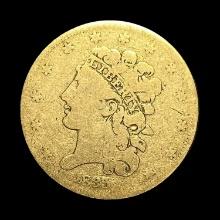 1853 $5 Liberty Head Half Eagle HIGH GRADE