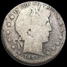 1896 Barber Half Dollar NICELY CIRCULATED