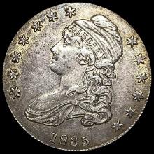 1835 Capped Bust Half Dollar NEARLY UNCIRCULATED