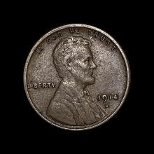 1914-S Lincoln Wheat Cent CLOSELY UNCIRCULATED