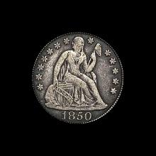 1850 Seated Liberty Dime LIGHTLY CIRCULATED