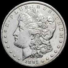1891-CC Silver Morgan Dollar CLOSELY UNCIRCULATED