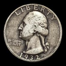 1932-D Silver Washington Quarter LIGHTLY CIRCULATED