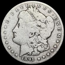 1891-CC Silver Morgan Dollar NICELY CIRCULATED