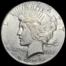 1928-S Silver Peace Dollar UNCIRCULATED