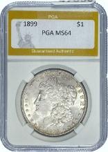 1899 Morgan Dollar PGA MS64