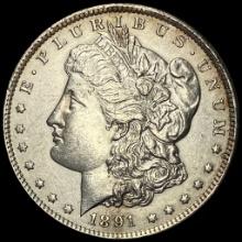 1891-CC Silver Morgan Dollar UNCIRCULATED