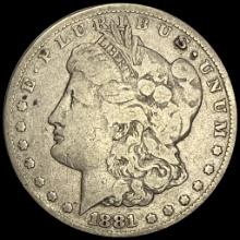 1881-CC Silver Morgan Dollar NICELY CIRCULATED
