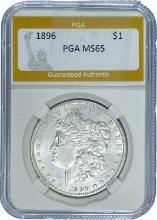1896 Morgan Dollar PGA MS65