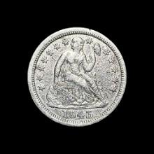 1843 Seated Liberty Dime LIGHTLY CIRCULATED