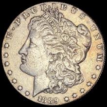 1889-S Silver Morgan Dollar NEARLY UNC