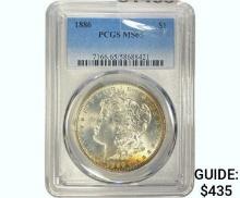 1886 Morgan Silver Dollar  MS65