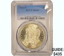 1882-S Morgan Silver Dollar  MS65