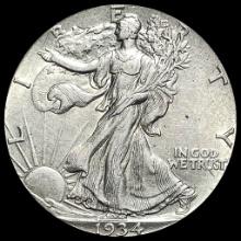 1934 Silver Walking Liberty Half Dollar UNCIRCULATED