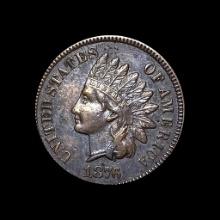 1876 Indian Head Cent NEARLY UNCIRCULATED