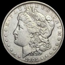 1901 Morgan Silver Dollar CLOSELY UNCIRCULATED