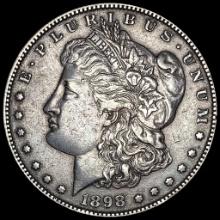 1898-S Silver Morgan Dollar NEARLY UNCIRCULATED