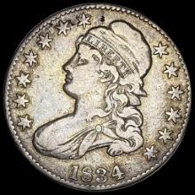 1834 Capped Bust Half Dollar NEARLY UNCIRCULATED