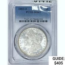 1885-O Morgan Silver Dollar  MS65
