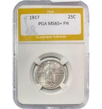 1917 25C Standing Liberty Quarter PGA MS