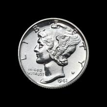 1941 Mercury Dime CHOICE PROOF
