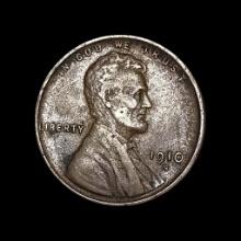 1910-S Lincoln Wheat Cent NEARLY UNCIRCULATED