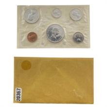 [6]1964 Canadian Coin Set 1C-$1