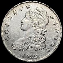 1835 Capped Bust Half Dollar UNCIRCULATED