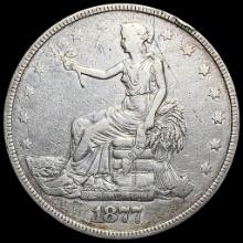1877 Silver Trade Dollar LIGHTLY CIRCULATED