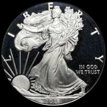 2018-S Silver American Eagle Proof $1 GEM PROOF