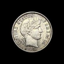 1913 Barber Dime UNCIRCULATED