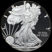 2019-W 1 oz Silver American Eagle Proof GEM PROOF