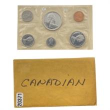 [6]1967 Canadian Coin Set 1C-$1