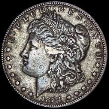 1884-S Silver Morgan Dollar NEARLY UNCIRCULATED