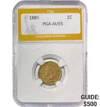 1885 Indian Head Cent PGA AU55