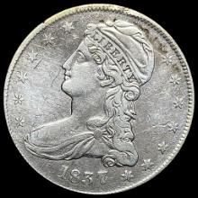 1837 Capped Bust Half Dollar NEARLY UNCIRCULATED