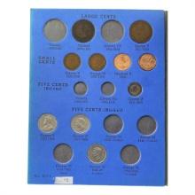 1888-1968 Canadian Coin Album 1C-50C