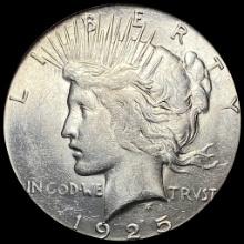 1925-S Silver Peace Dollar UNCIRCULATED