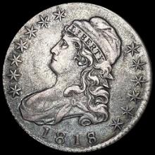 1818 Capped Bust Half Dollar NEARLY UNCIRCULATED