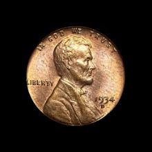 1934-D Lincoln Wheat Cent UNCIRCULATED
