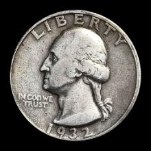 1932-D Silver Washington Quarter LIGHTLY CIRCULATED