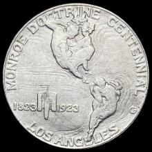 1923-S Silver Monroe Doctrine Centennial Half Dollar UNCIRCULATED