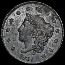 1837 Coronet Head Large Cent LIGHTLY CIRCULATED