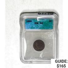 1869 Indian Head Cent  G4