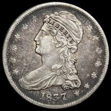 1837 Capped Bust Half Dollar NEARLY UNCIRCULATED